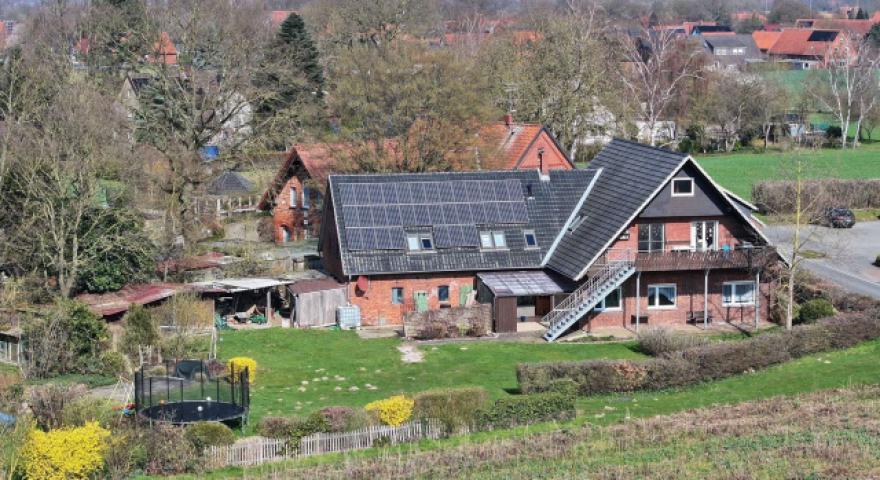 Luftbildansicht (Süd-West-Ansicht)