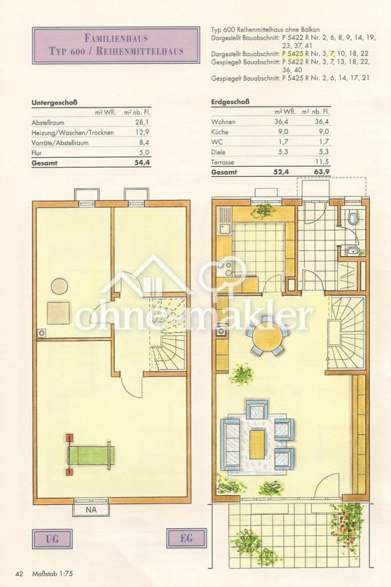 Grundriss KG und EG