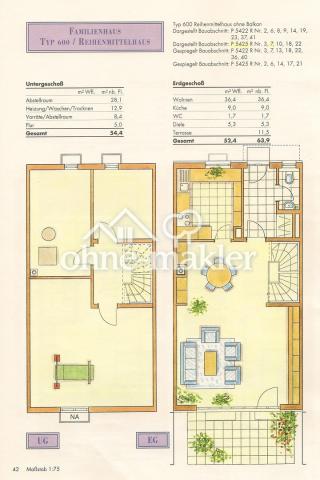 Grundriss KG und EG