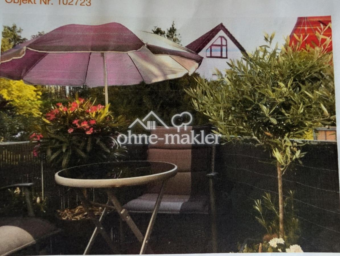 Balkon vor Wohnbereich Südseit