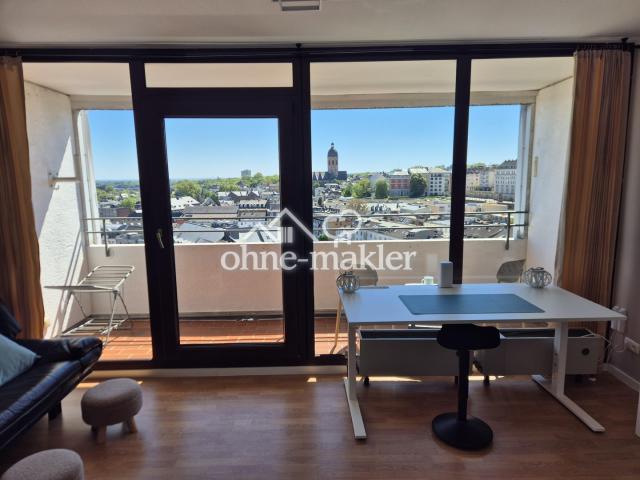Blick aus der Wohnung