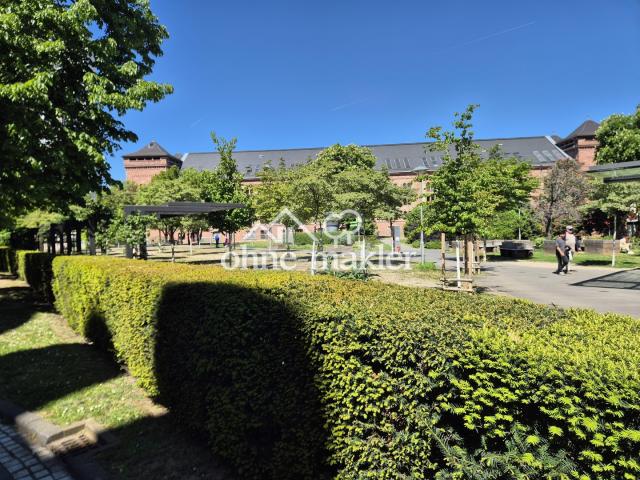 direkt vor dem Haus