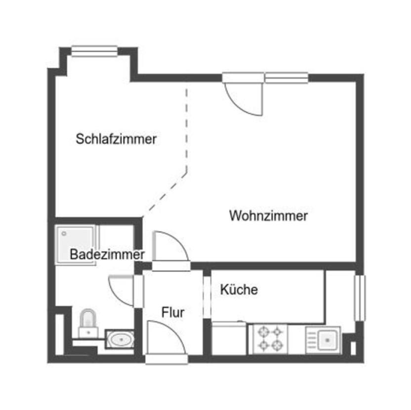 Grundriss Skizze
