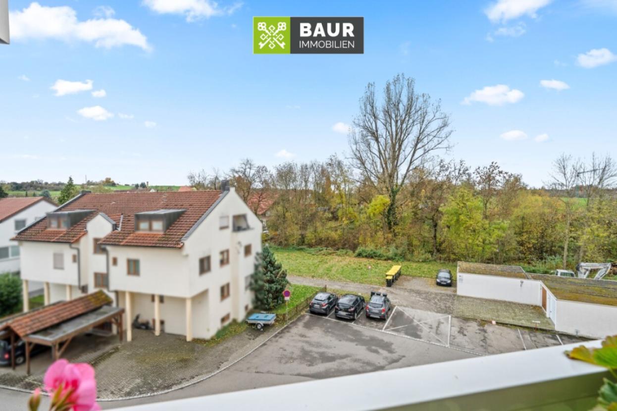 Ausblick Balkon