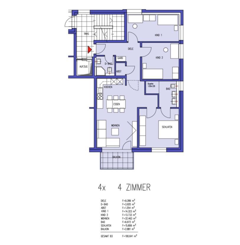 4 Zimmer 101 m_