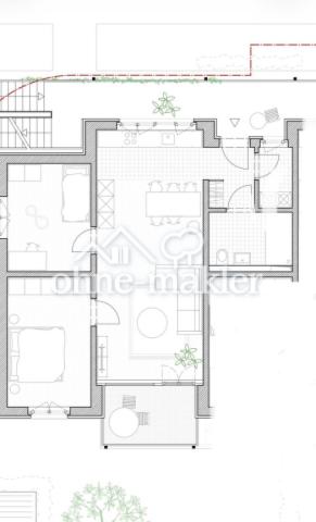 Grundriss 3-Zimmer-Wohnung