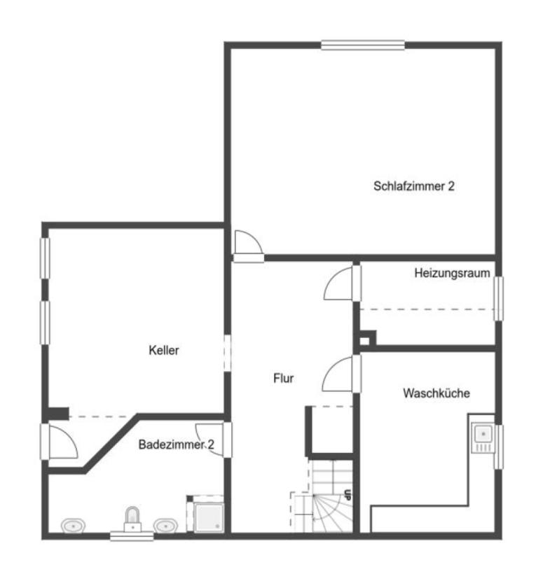 Grundriss Skizze UG