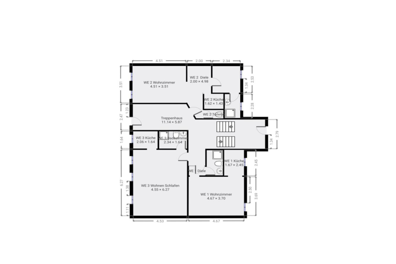 Grundriss Skizze EG