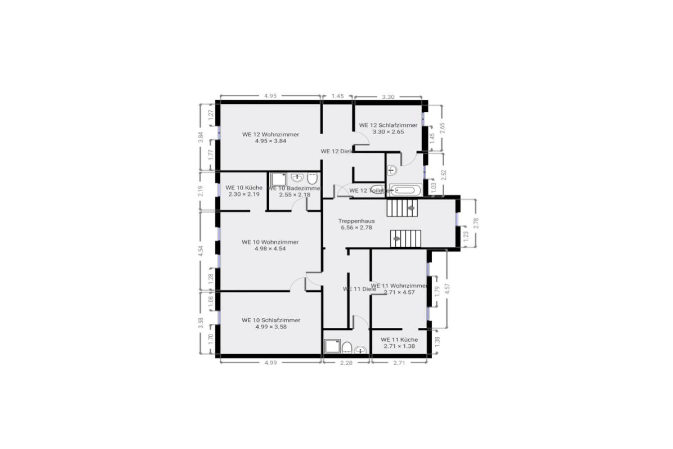 Grundriss Skizze DG