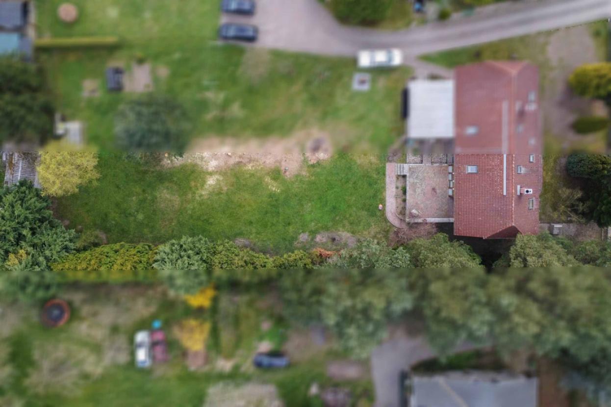 Draufsicht Grundstück