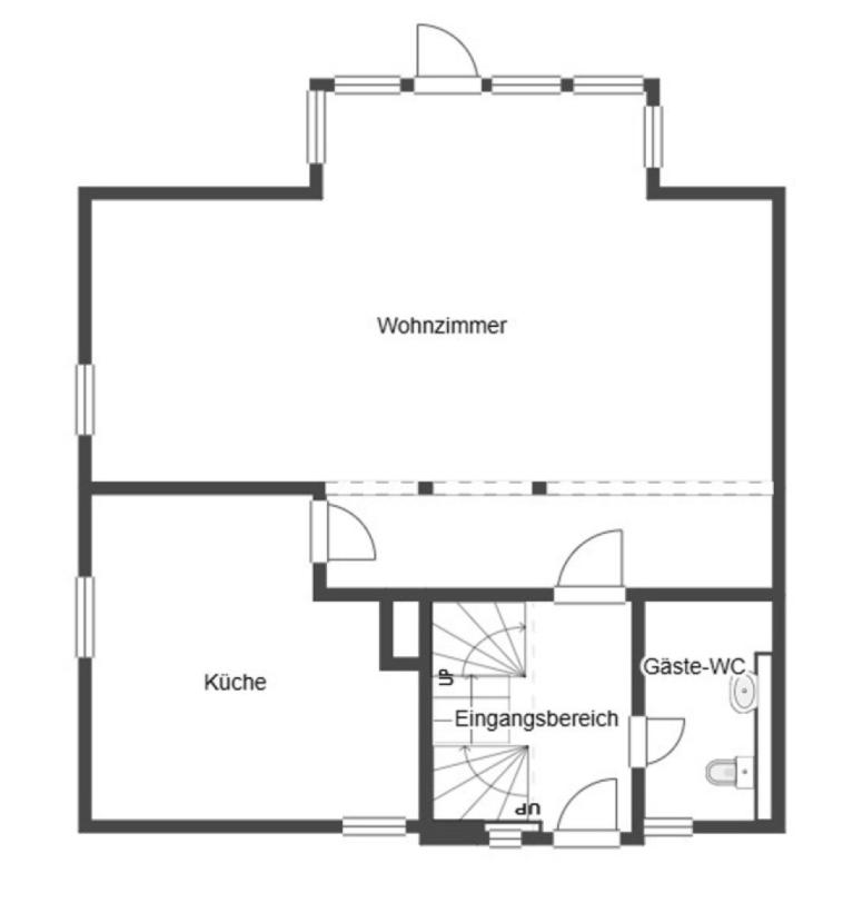 Grundriss Skizze EG