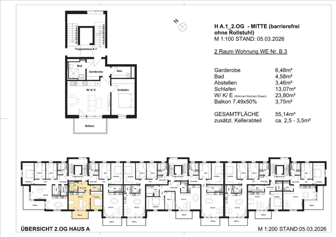 Grundriss WE20