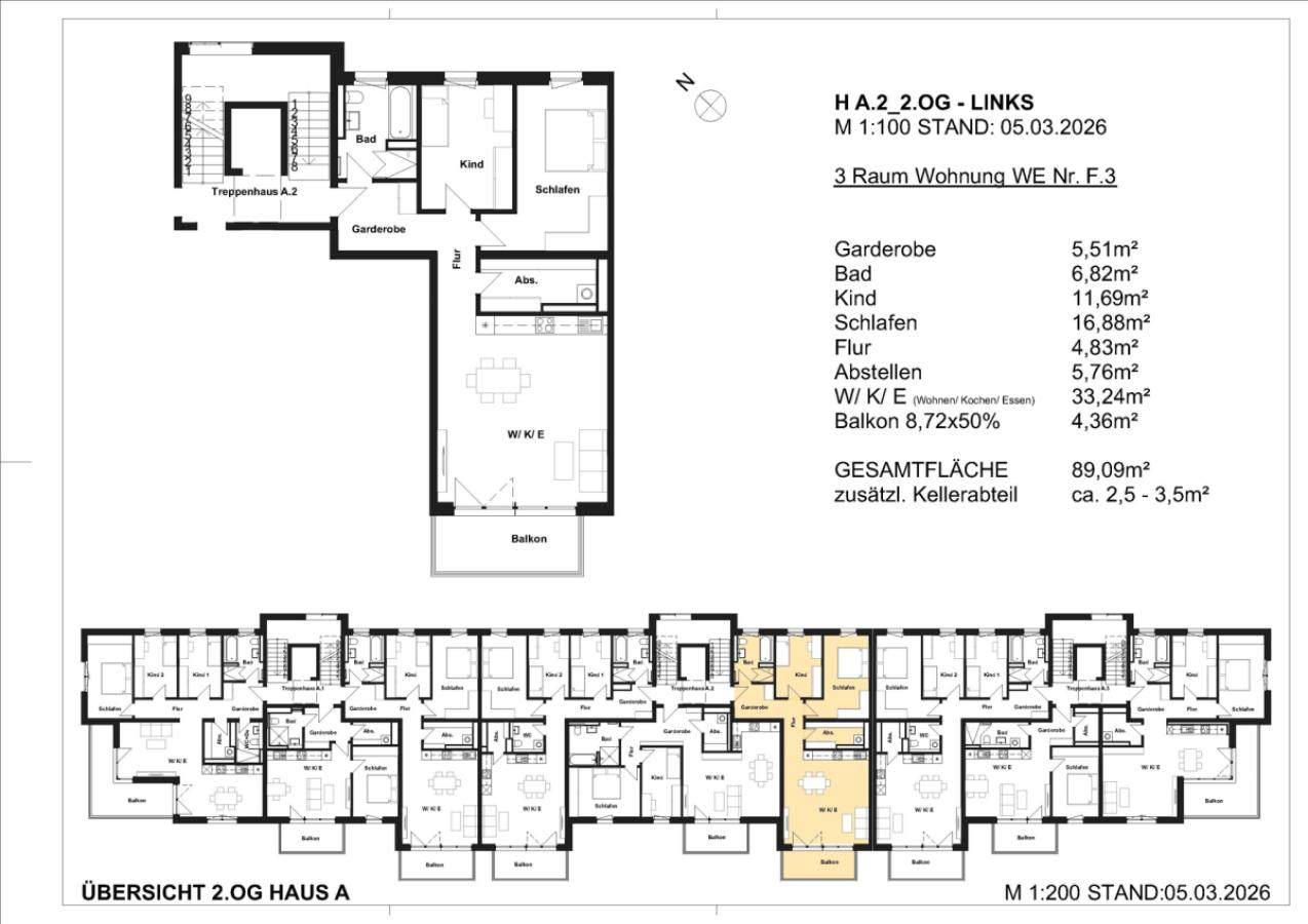 Grundriss WE24