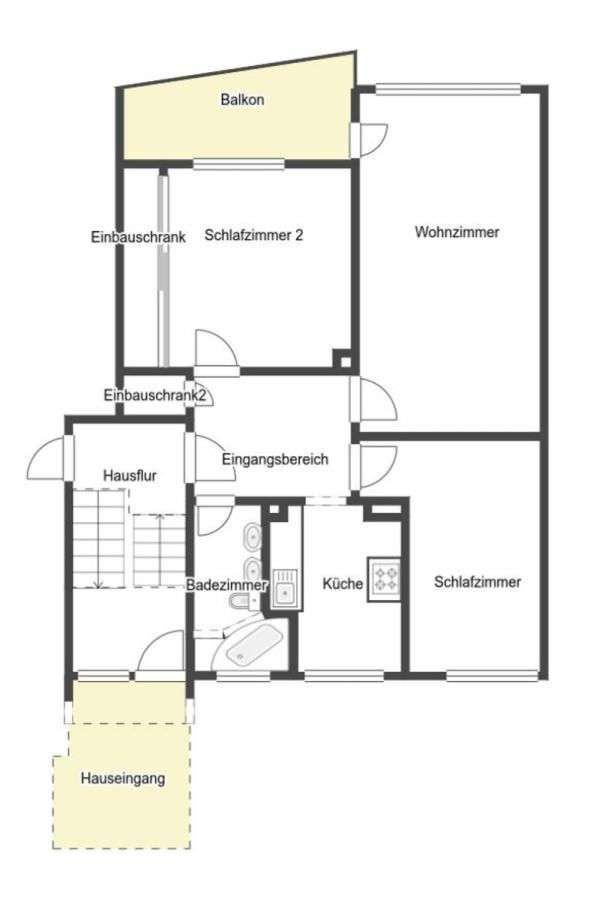 Grundriss Skizze