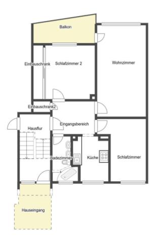 Grundriss Skizze