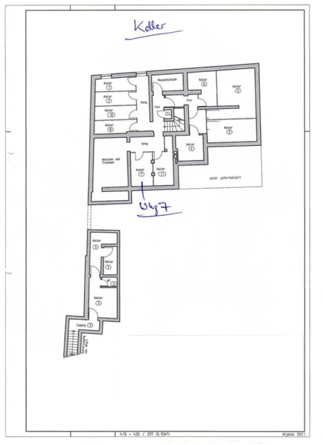 Grundriss UG
