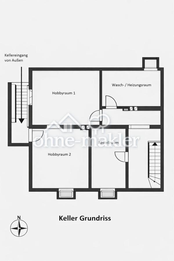 Grundriss Keller