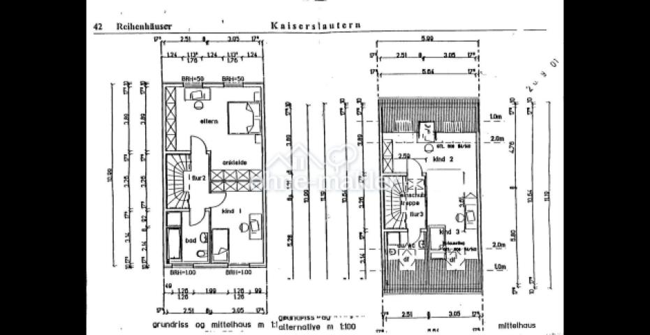 Grundriss OG und DG