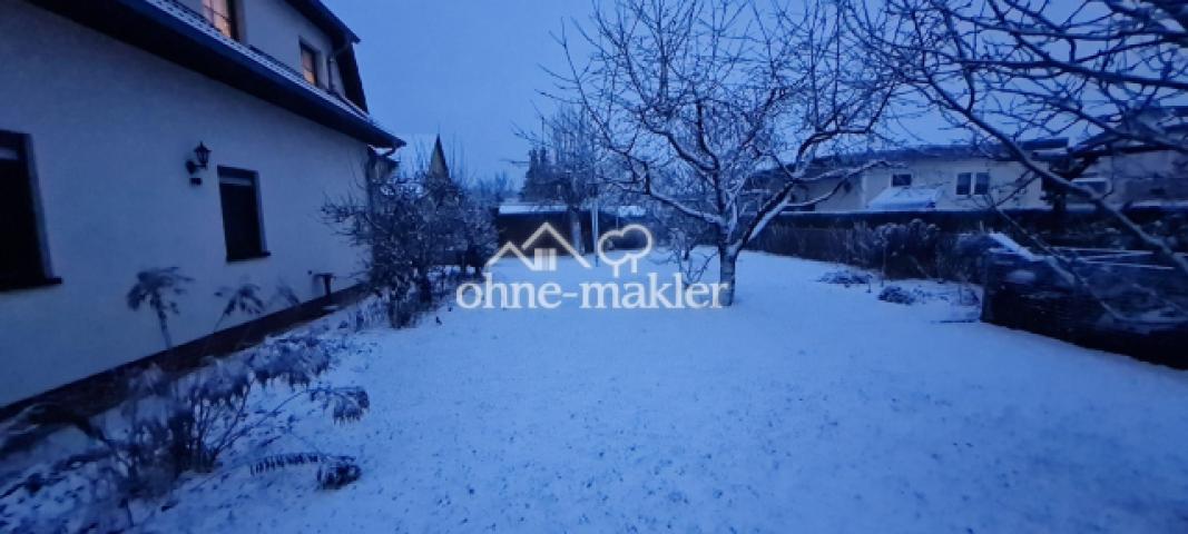 Garten im Winter