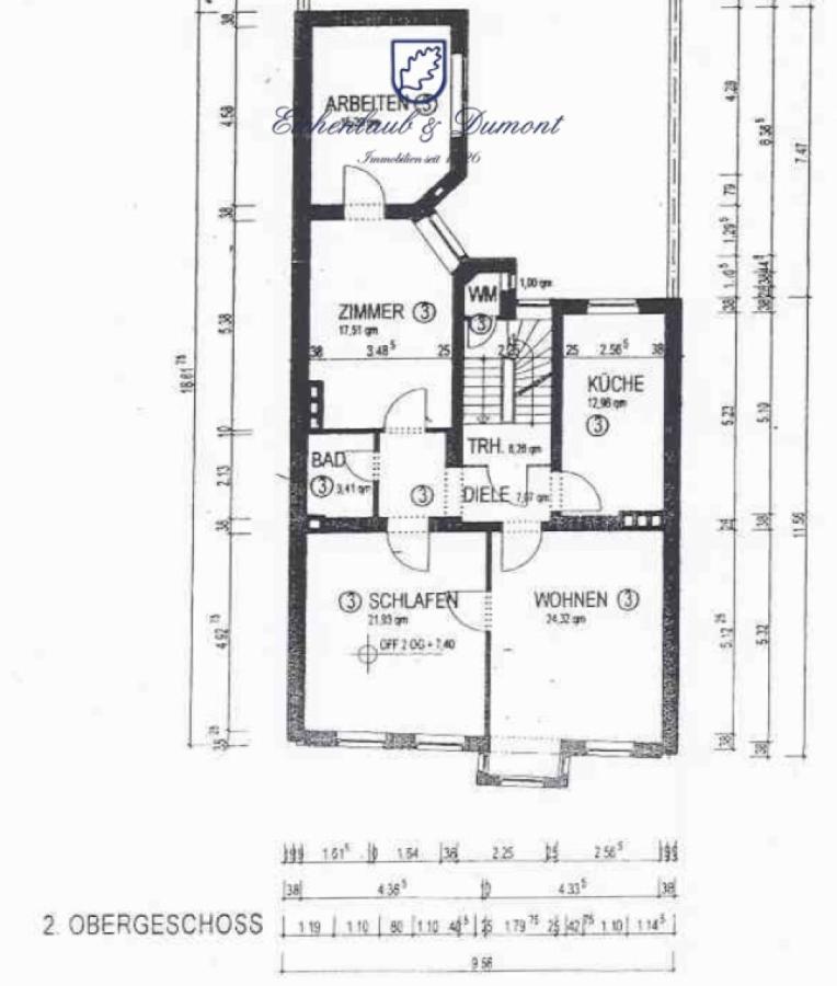 Grundriss Wohnung 3