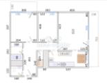 Raumplan mit Massangaben neu