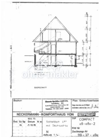Querschnitt Haus