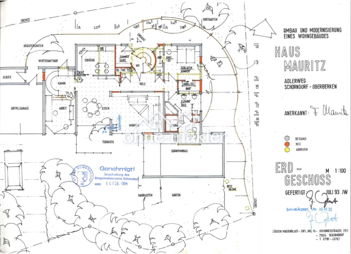 Grundriss EG