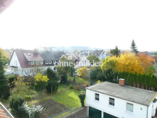 Blick aus dem Wohnzimmer