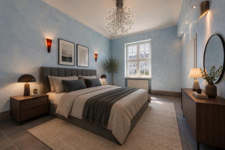 Einrichtungsbeispiel Schlafzimmer