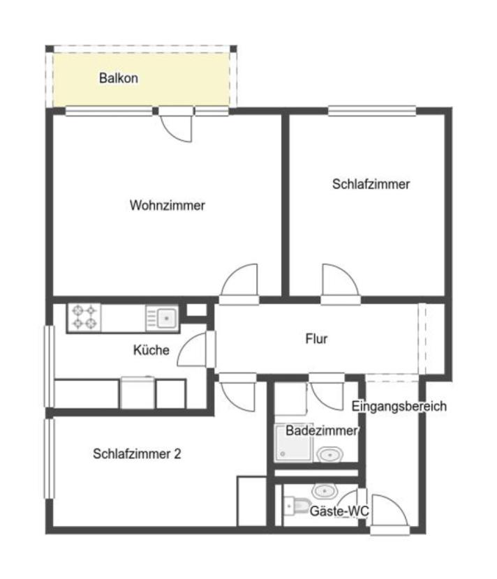 Grundriss Skizze
