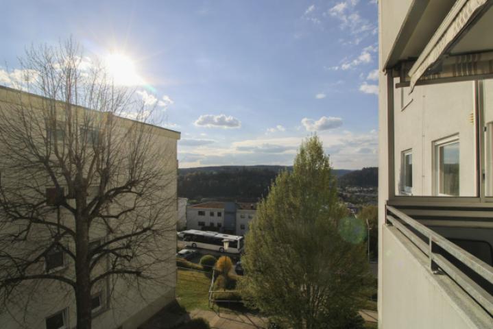 Aussicht von Balkon