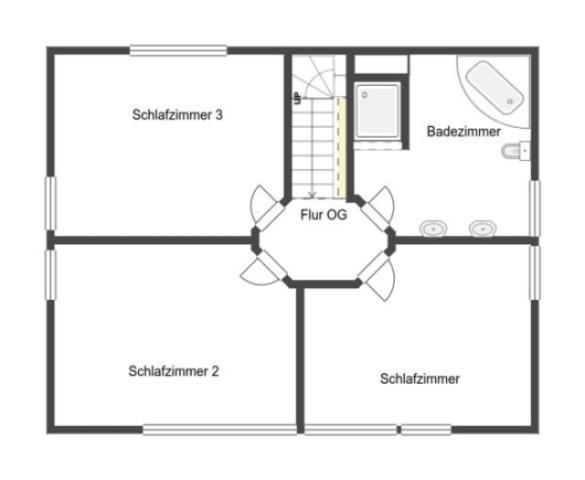 Grundriss Skizze OG
