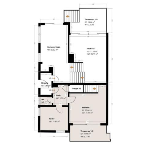 Grundriss Skizze EG