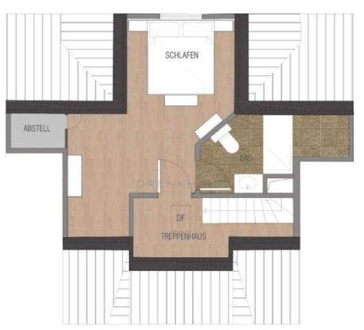 Grundriss Spitzboden