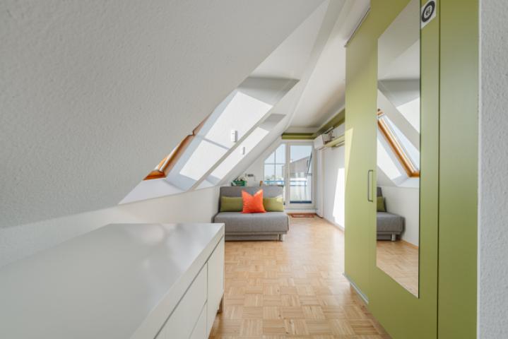 Ansicht Arbeits-/Gästezimmer