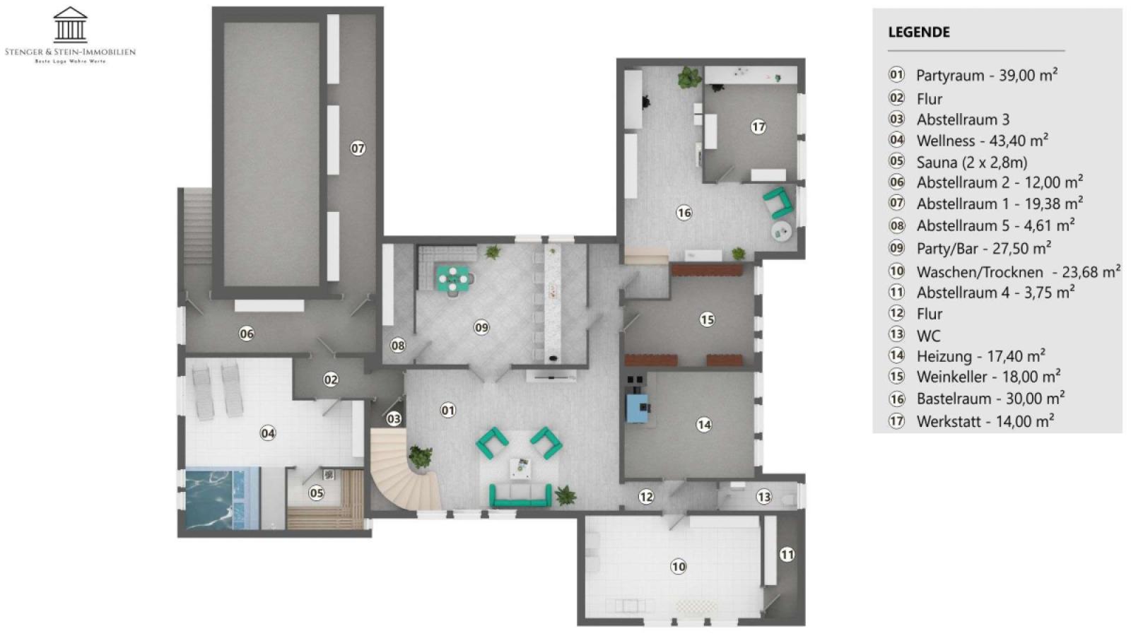 Grundriss Kellergeschoss