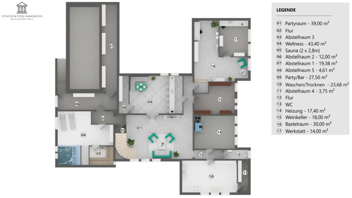 Grundriss Kellergeschoss