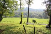 Blick vom Grundstück in die Natur