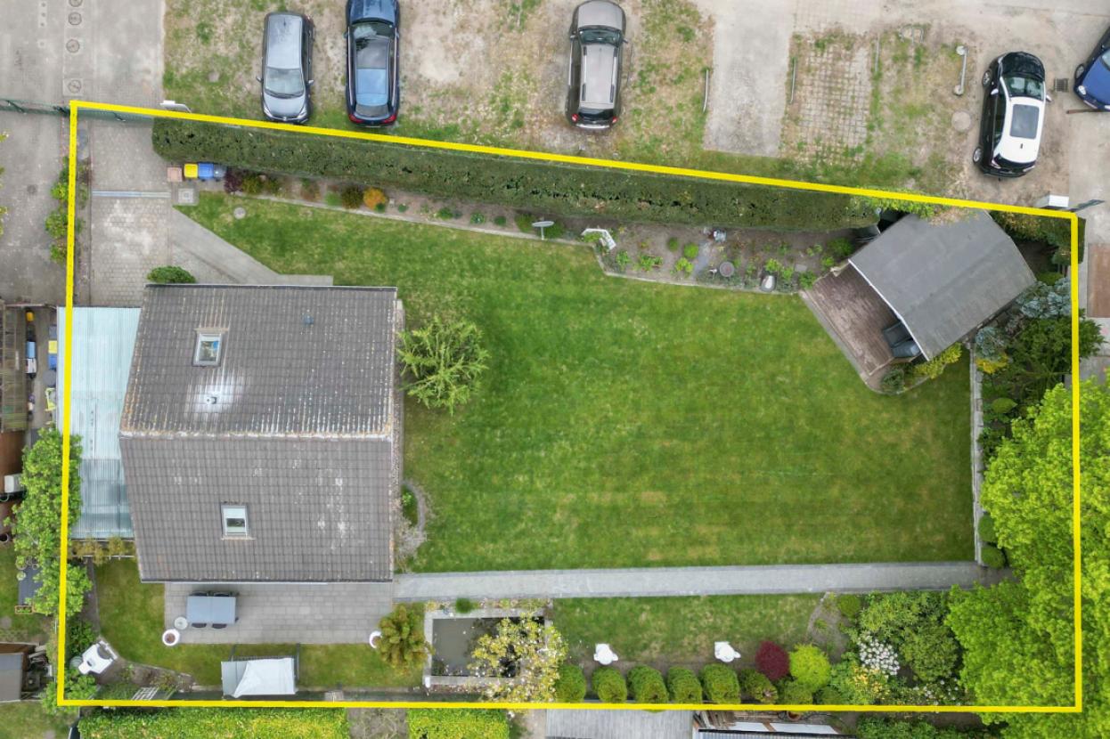 Luftaufnahme Grundstück