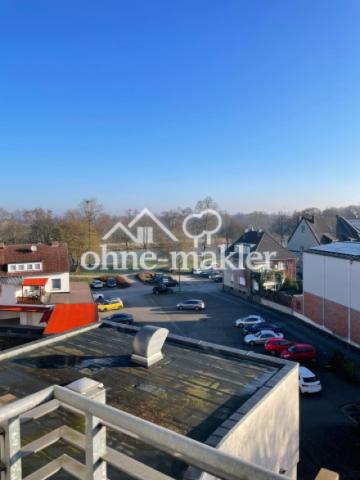 Blick vom Balkon