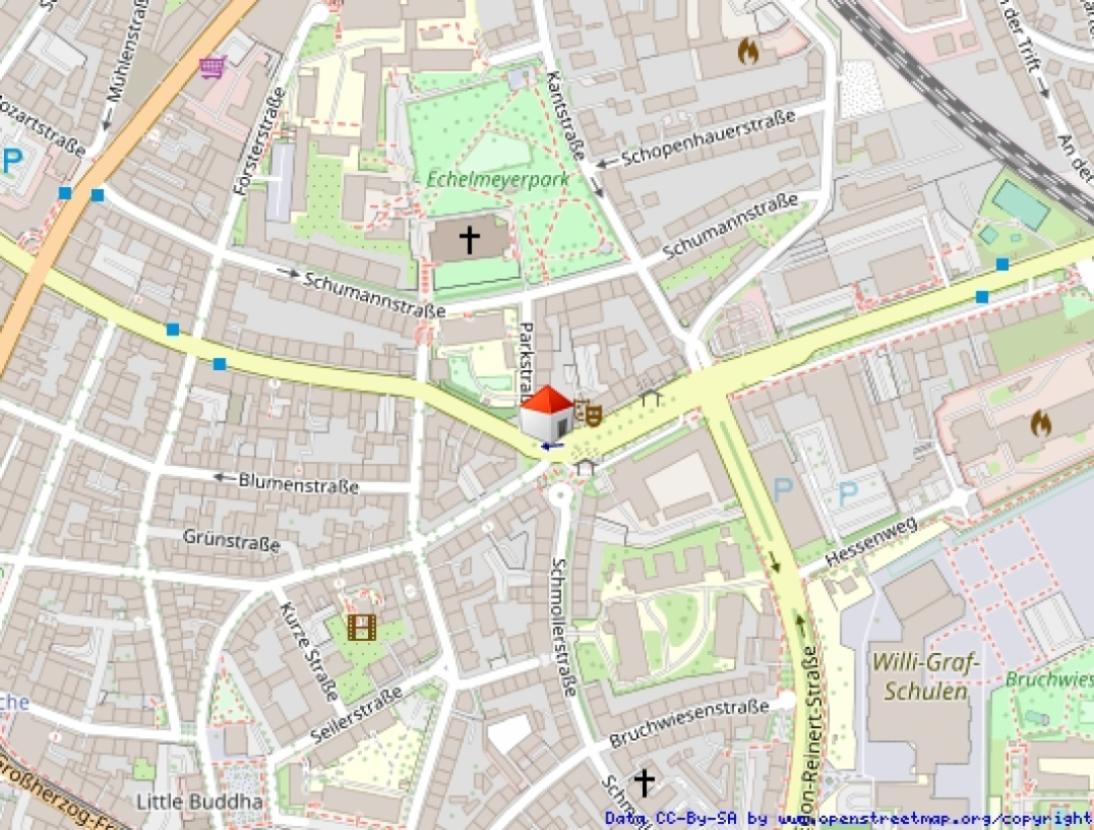Lageplan PS2