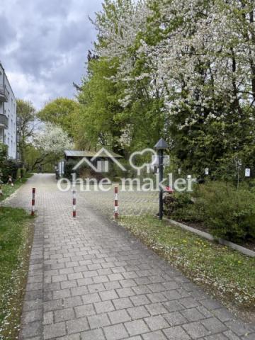 Innenhof mit Fahrradhäuschen