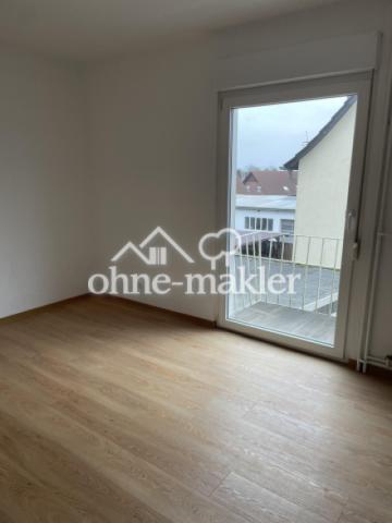 Schlafzimmer mit Balkon