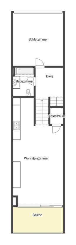 Grundriss Skizze 2.OG