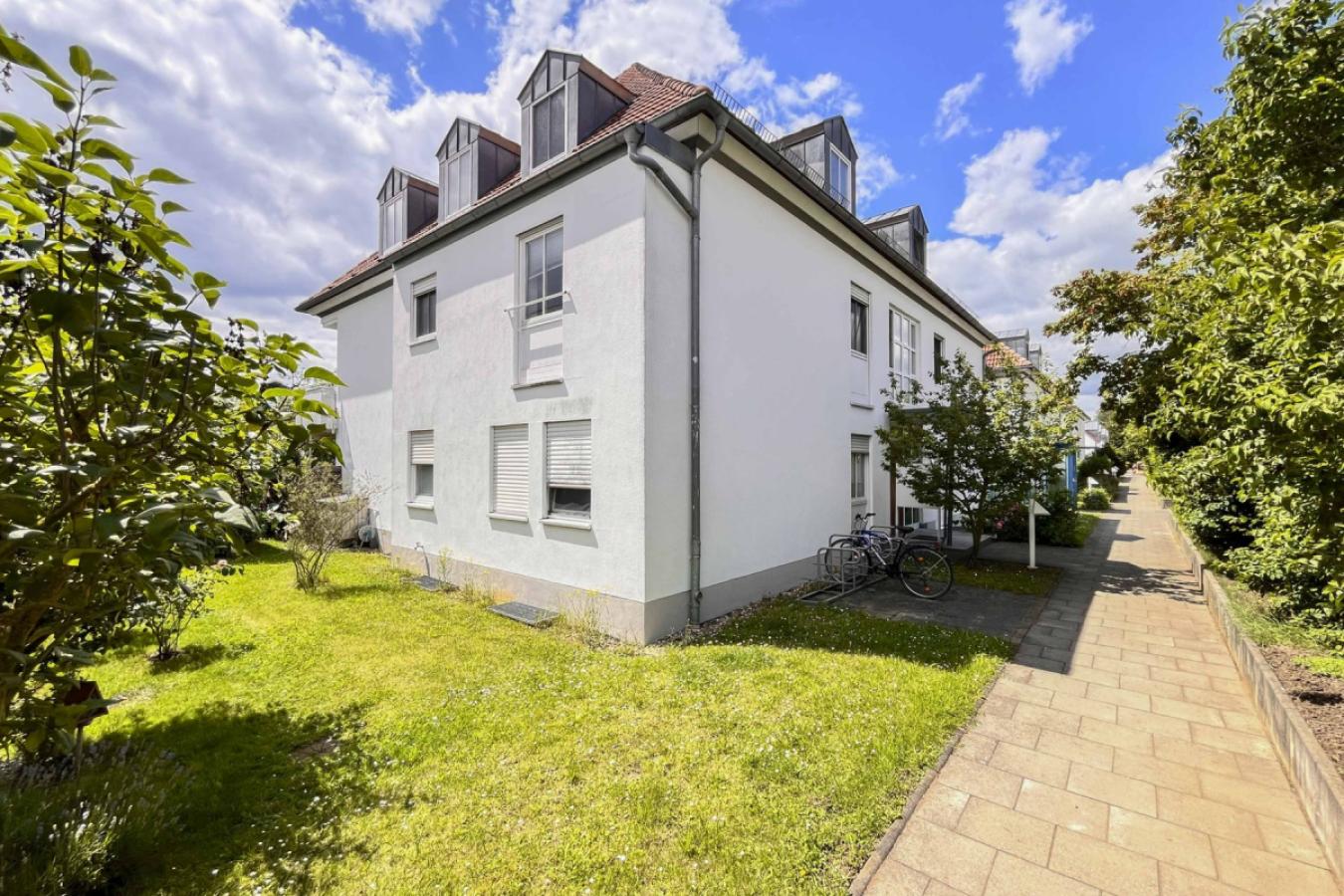 Seitenansicht Haus