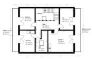 Grundriss Skizze DG Haus 25