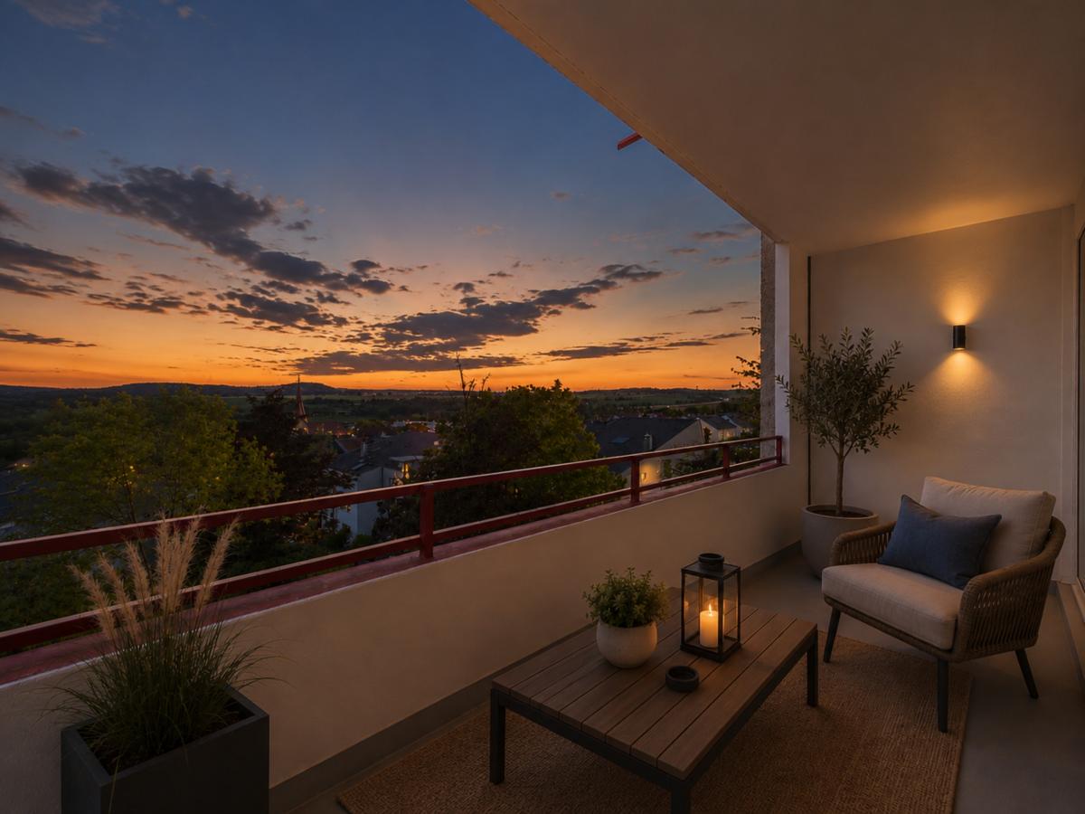 Balkon Staging