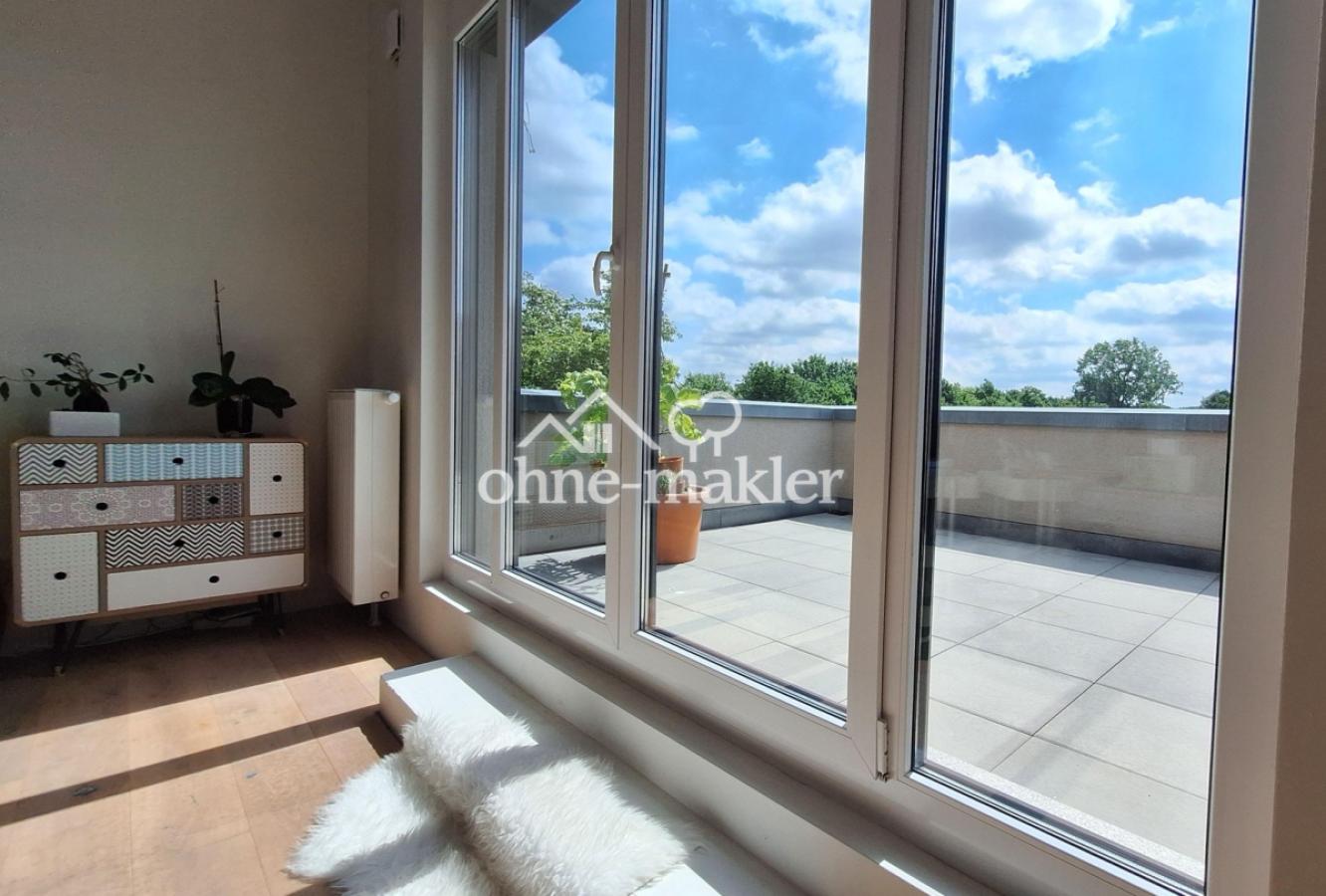 Atelier - Ausgang Dachterrasse