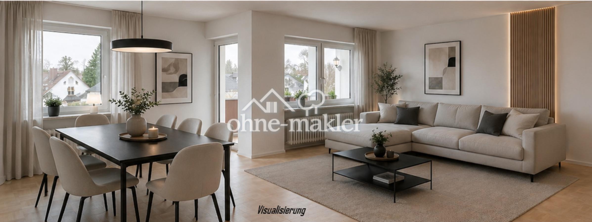 Wohnzimmer 1 - Visualisierung