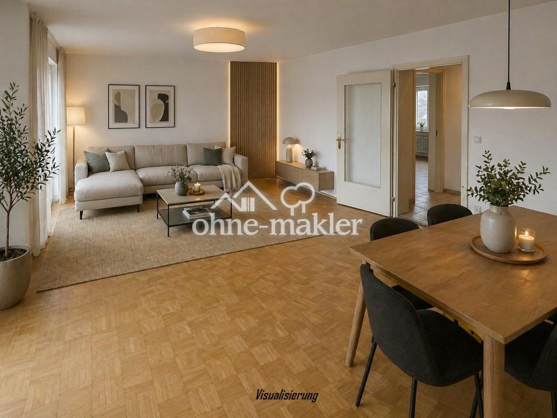 Wohnzimmer 2 - Visualisierung